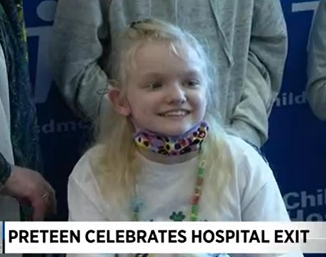 preteen-celebrates-exit-from-children-s-hospital-of-michigan